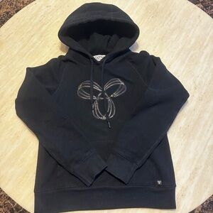 TNA Logo Black Hoodie Size Small